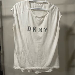 DKNY Chopped Sleeve T-Shirt